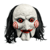 SAW - Masque de marionnette Billy à bouche mobile d'horreur