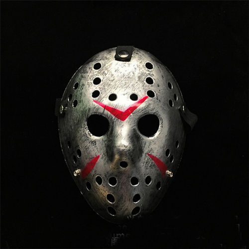 JASON VOORHEES Hockey mask movie mask silver Friday 13th