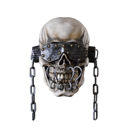 Máscara cabeza de cascabel oficial de Megadeth Vic
