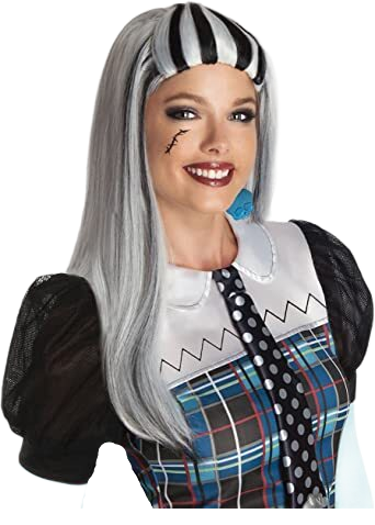 Wig lady Frankie Stein monster high witch gothic wig - Was £10