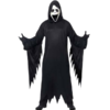 Cri de robe et masque de visage fantôme - Halloween horreur