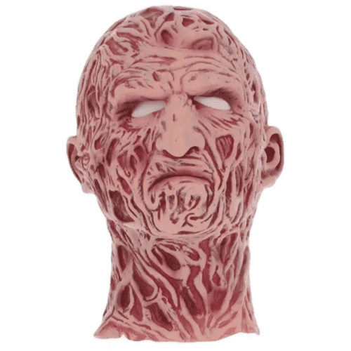 mascherina di Freddy Krueger sulla st dell'olmo - mascherina