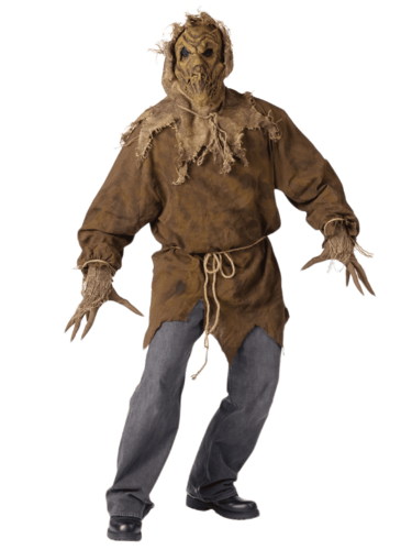 Evil scarecrow halloween costume with mask - Halloween