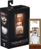 The Conjuring universe ultimate ANNABELLE 7" scale doll and cabinet