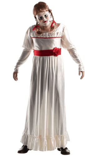ANNABELLE conjuring doll costume with mask and wig