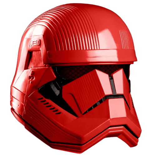 Il casco rosso stormtrooper sith stella piena maschera