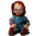 Chucky Puppe Lebensgröße 75cm Braut von Chucky Nachbildung