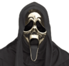 Scream 5 mask Scary movie Ghostface gold Chrome - SCREAM 5