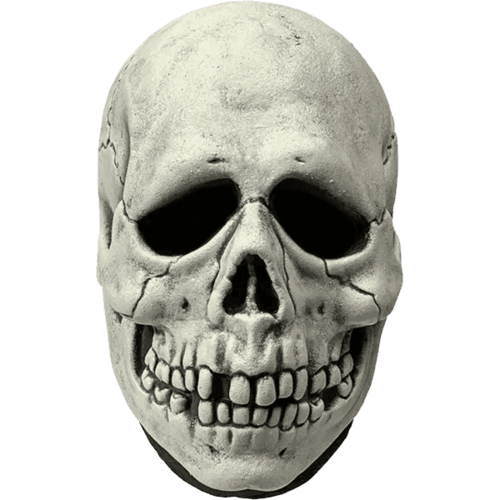 Crâne antique et masque blanc d'horreur Halloween 3 masque