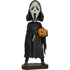 Scream Ghostface with pumpkin Head Knocker Bobble head - NECA